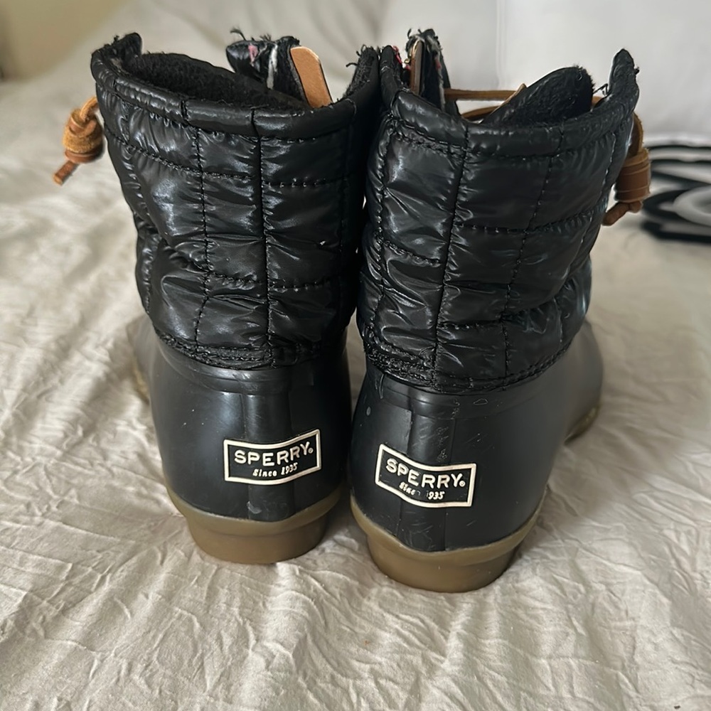 Sperry Saltwater Nylon Quilt Dark 6 1/2